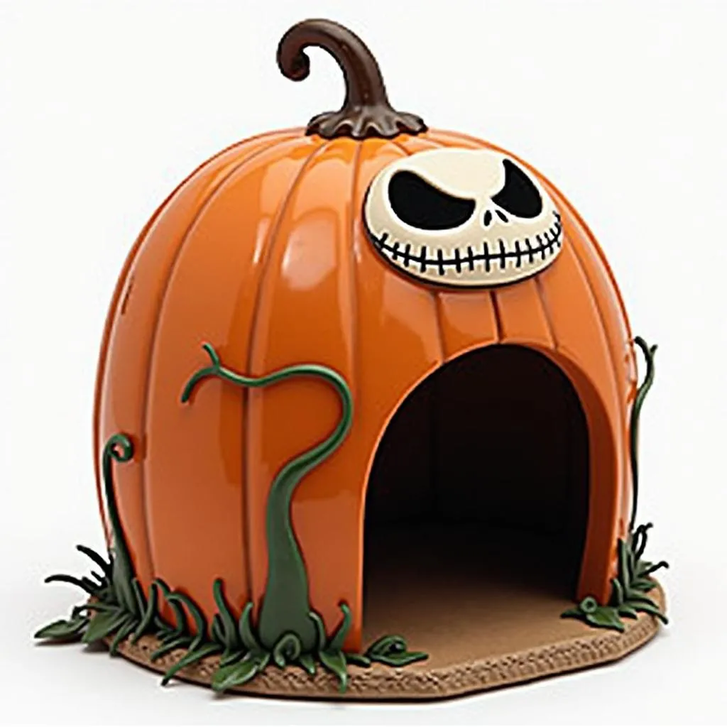 Nightmare Before Christmas Dog House featuring Jack Skellington