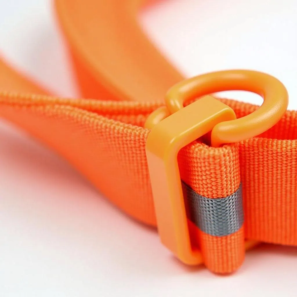 Orange dog hunting collar