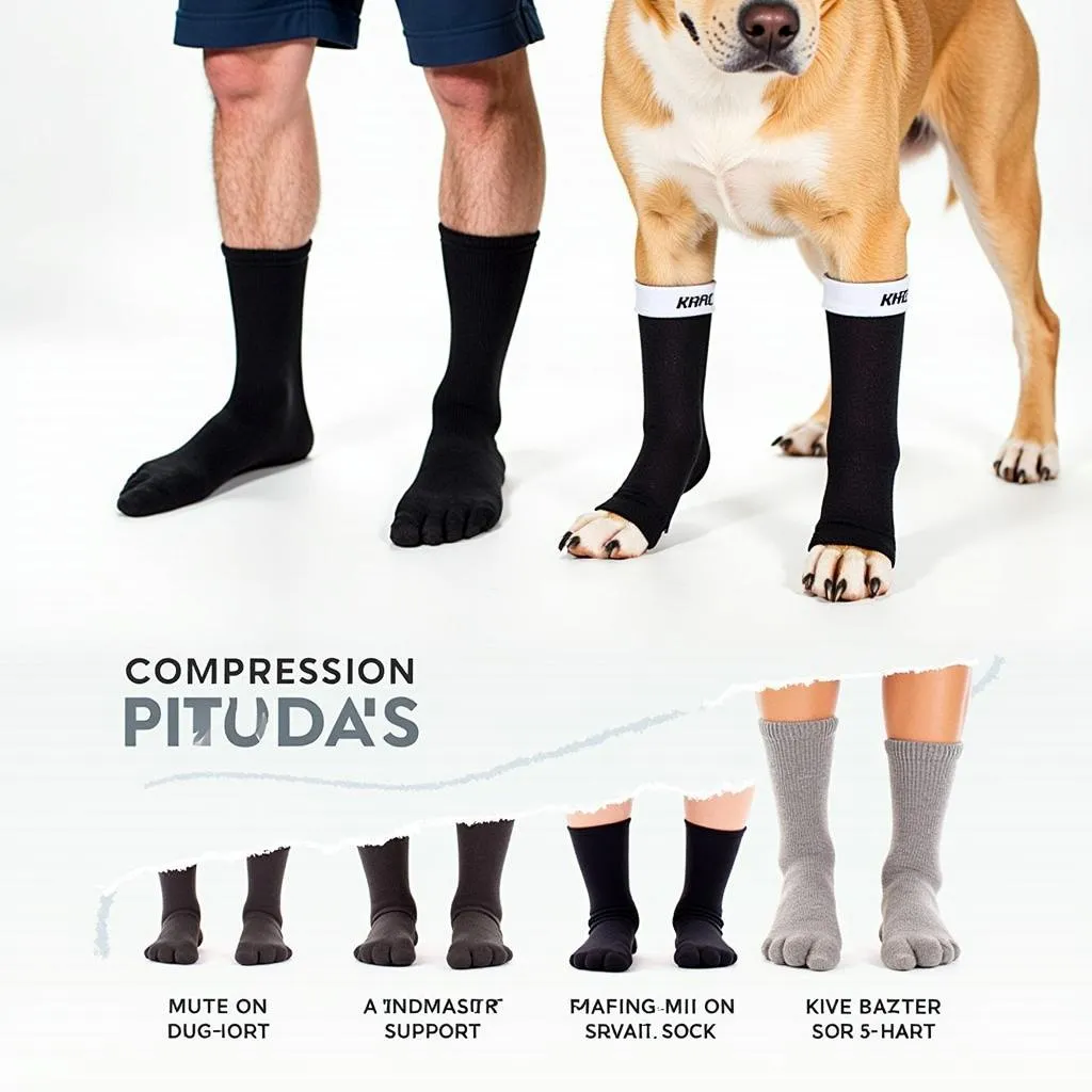 Pawsitive Paws Compression Socks For Dogs