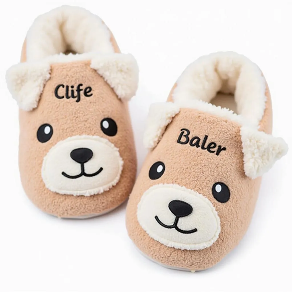 Cute Personalized Dog Slippers for Small Breeds