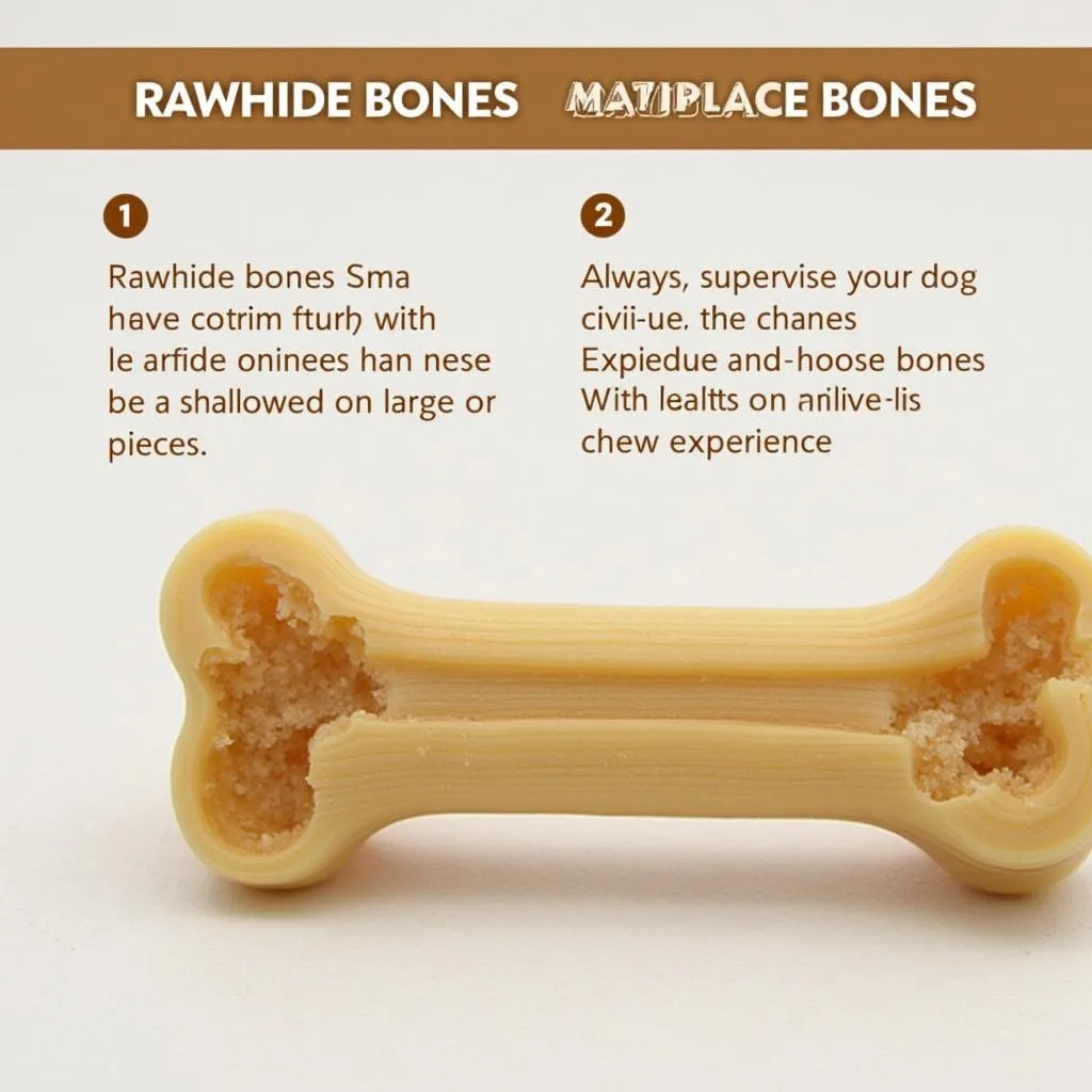 Rawhide Bones for Small Dogs: Natural and Delicious