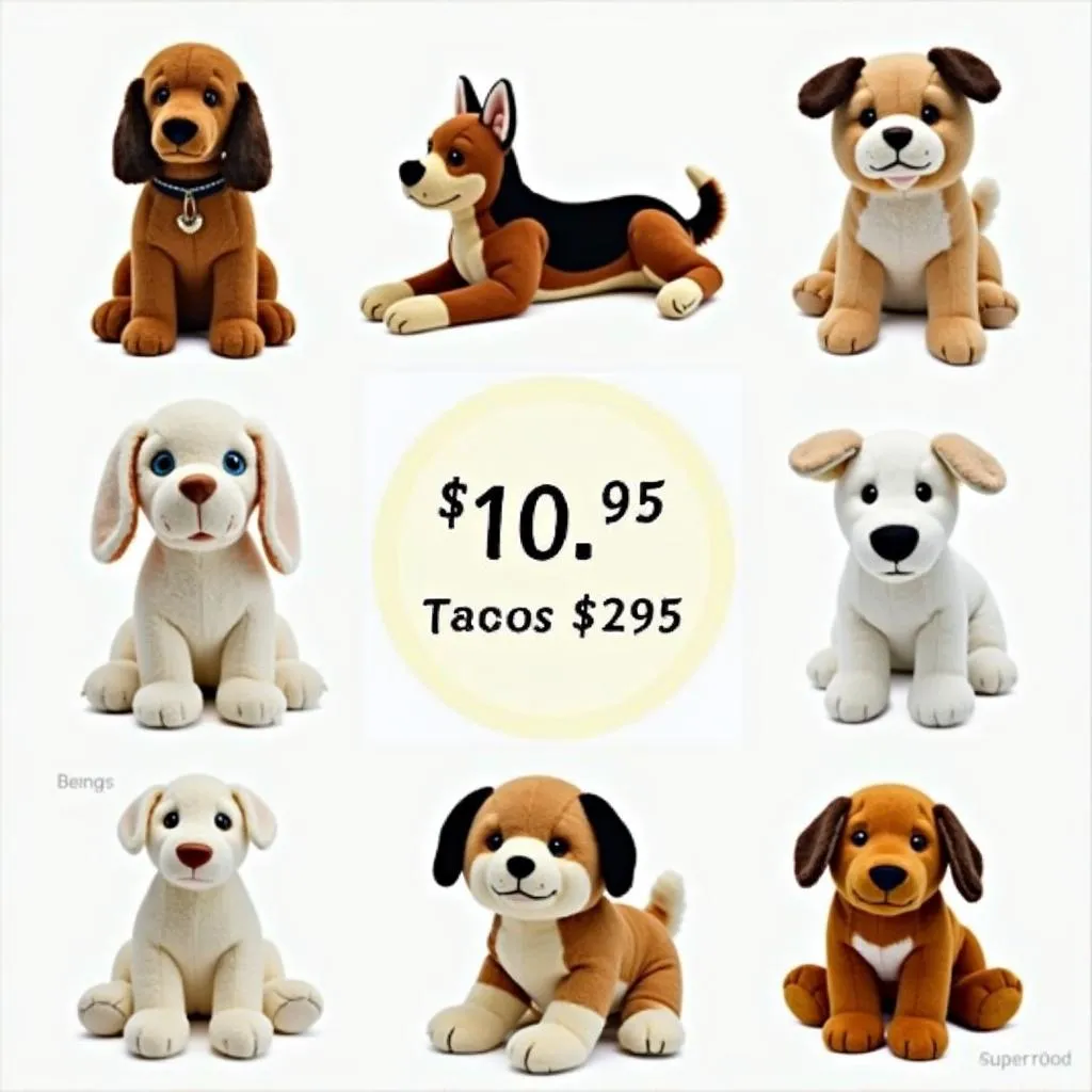 Price Range for Realistic Stuffed Dog Animals