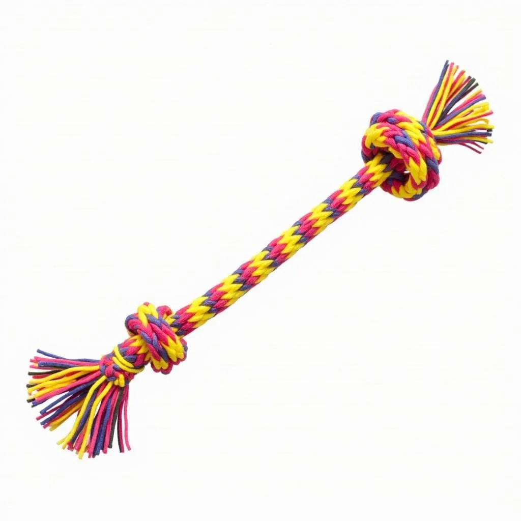 Durable Rope Dog Toy for Fetch and Chew