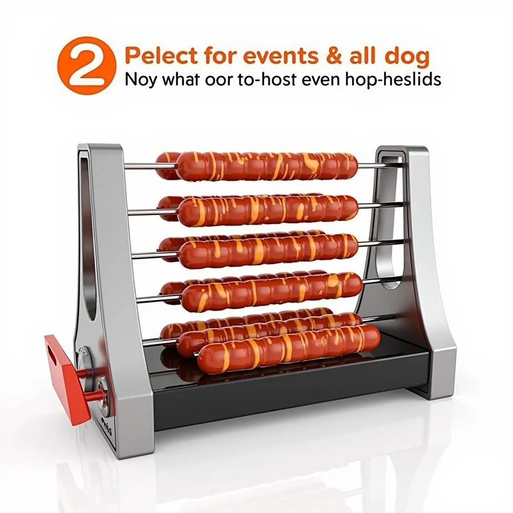 Rotisserie Hot Dog Grill for Sale: Perfect for Parties and Gatherings