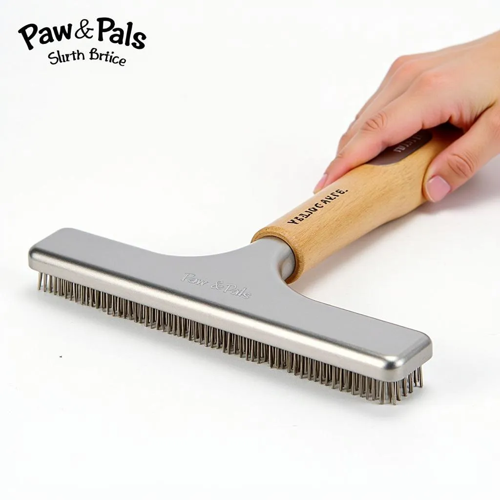 The Paws &amp; Pals Slicker Brush is a versatile brush suitable for all types of dog coats