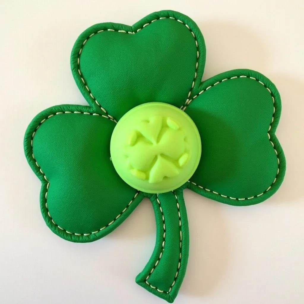 Shamrock Squeaky Dog Toy