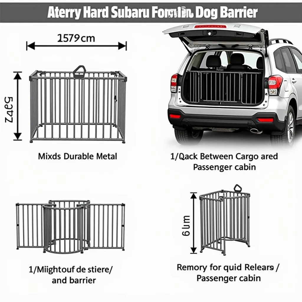 Subaru Forester Dog Barrier Review: Hard Barrier