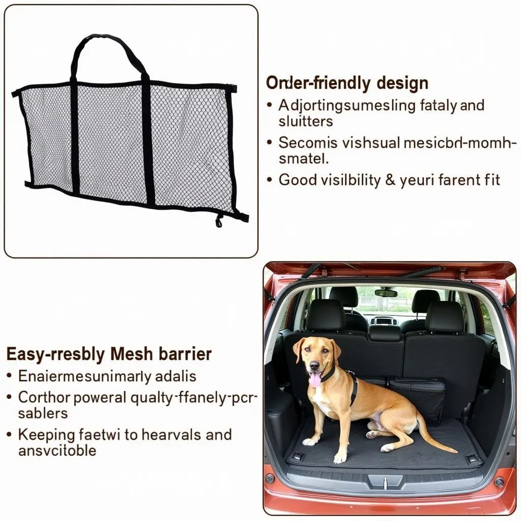 Subaru Forester Dog Barrier Review: Mesh Barrier