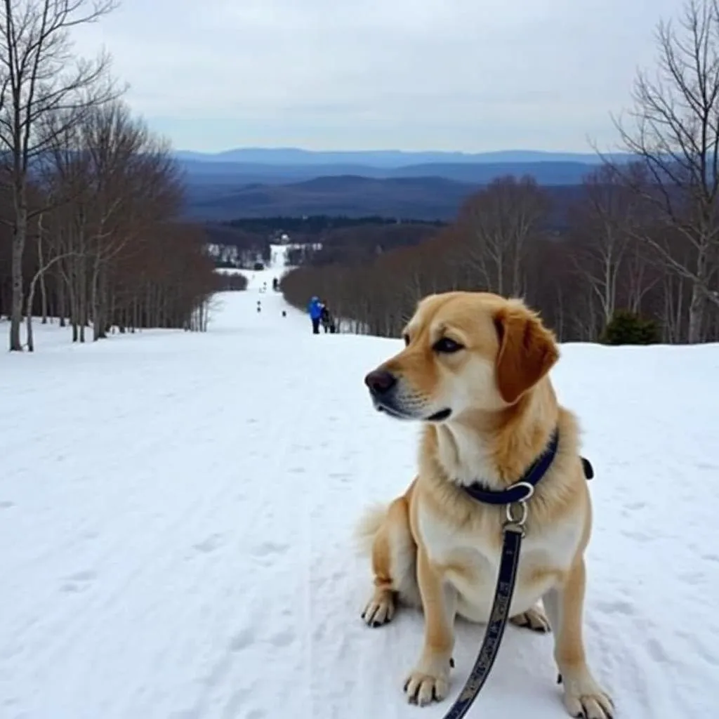 Dog-Friendly Ski Resort in Maine