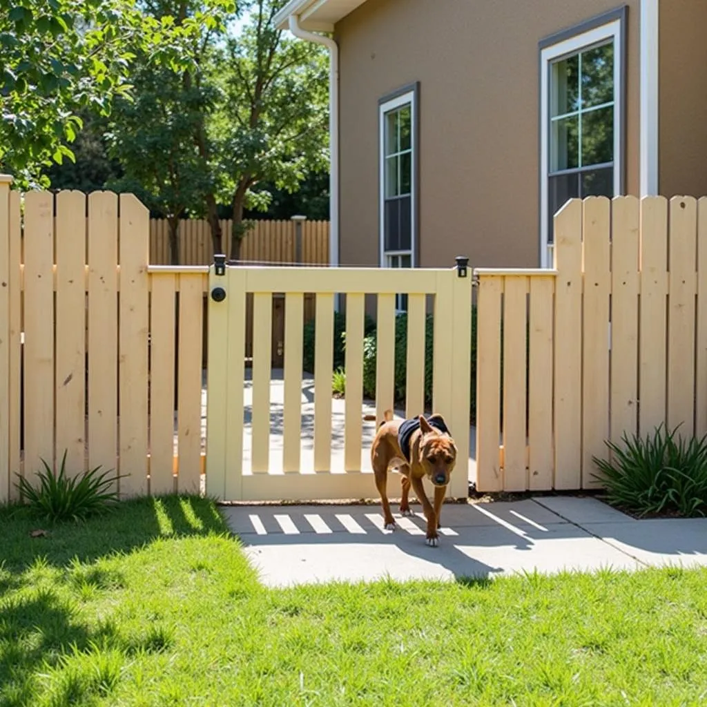 Swing Gates for Dogs Outside