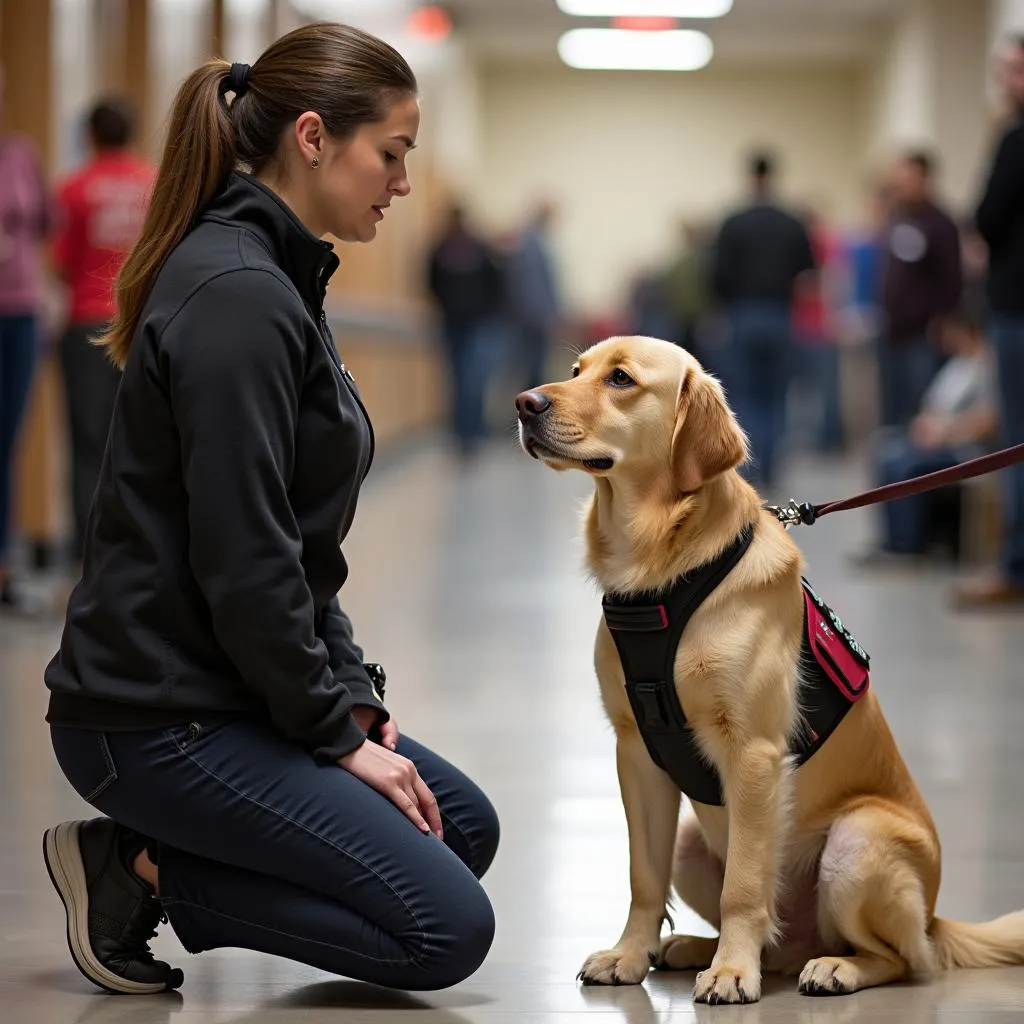 Therapy Dog Training Certification Test in Cincinnati