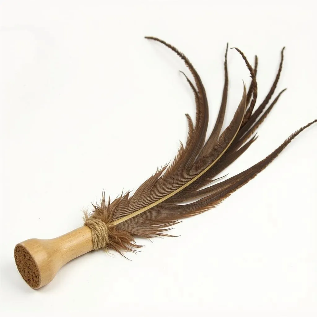 Real Turkey Feather Toy for Dogs