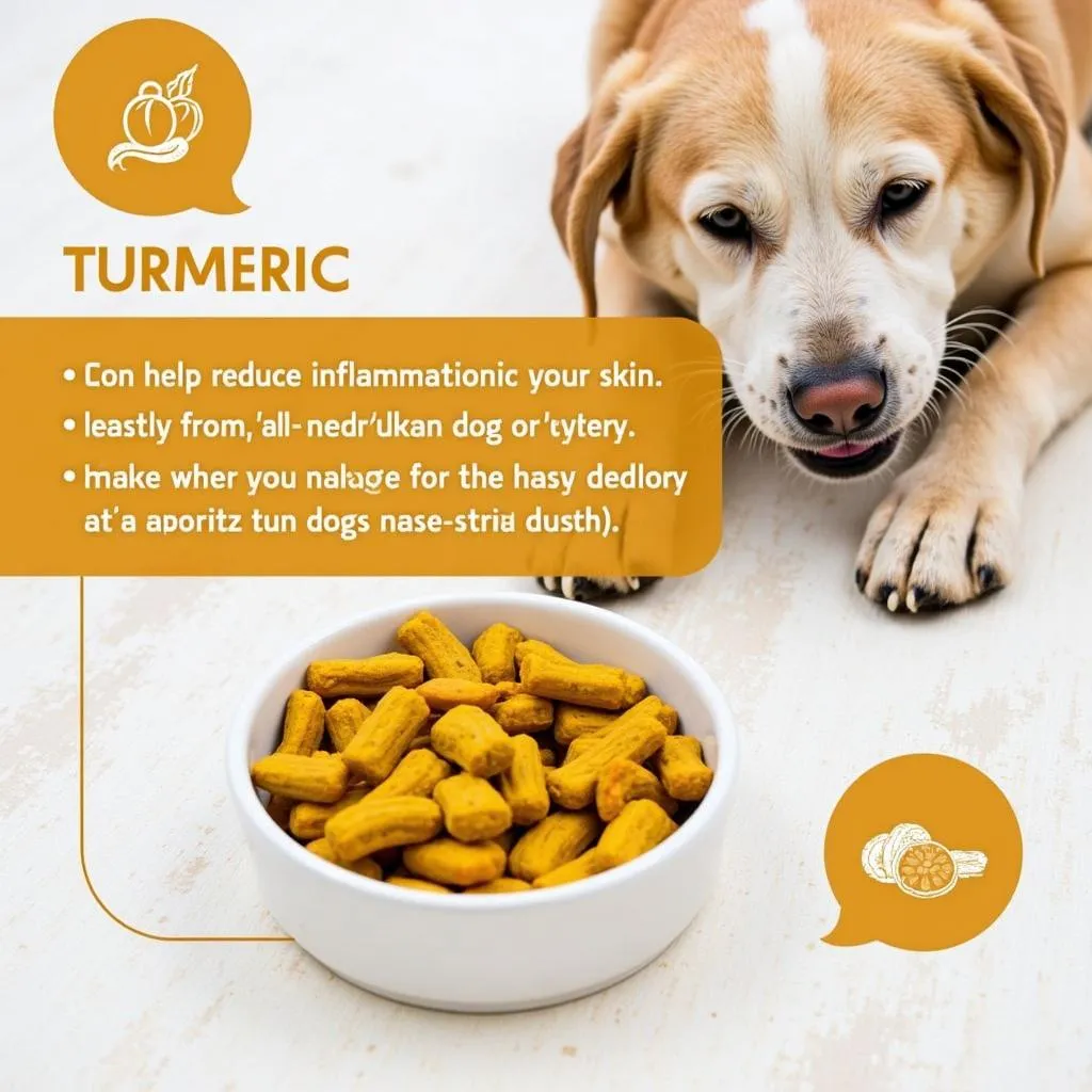 Turmeric chews for dogs with allergies and skin issues