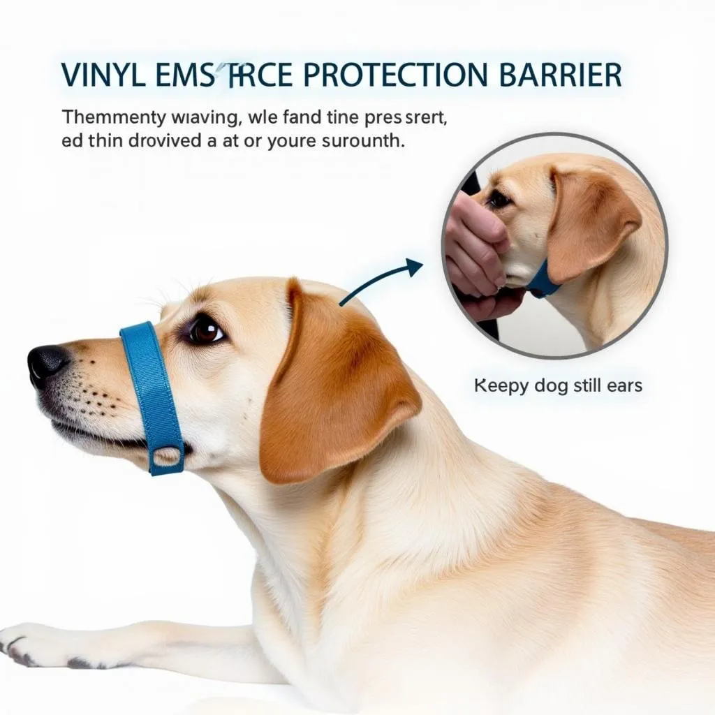 Protecting your dog's ears with a vinyl fence