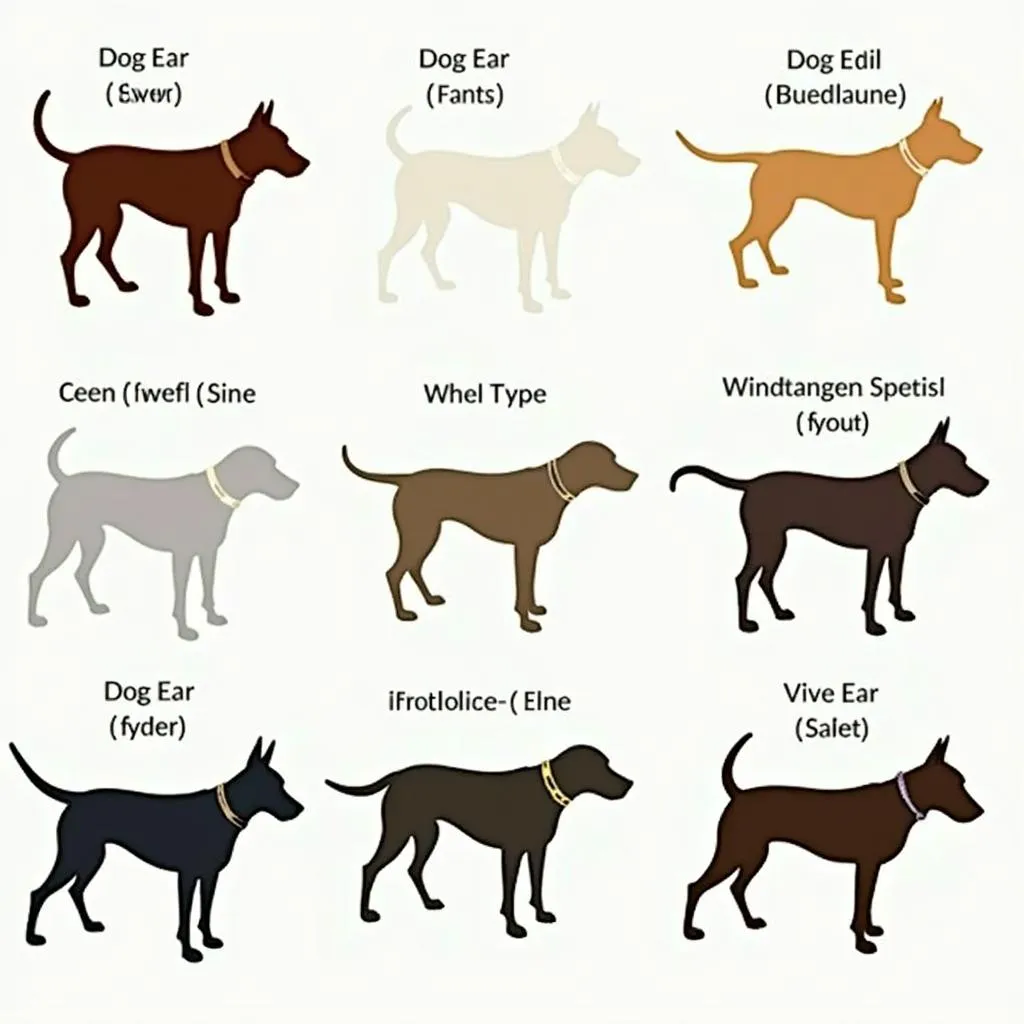 Different types of vinyl dog ear fences available