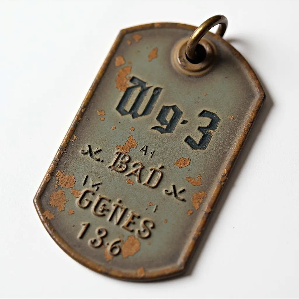 WW2 German Dog Tag Authenticity