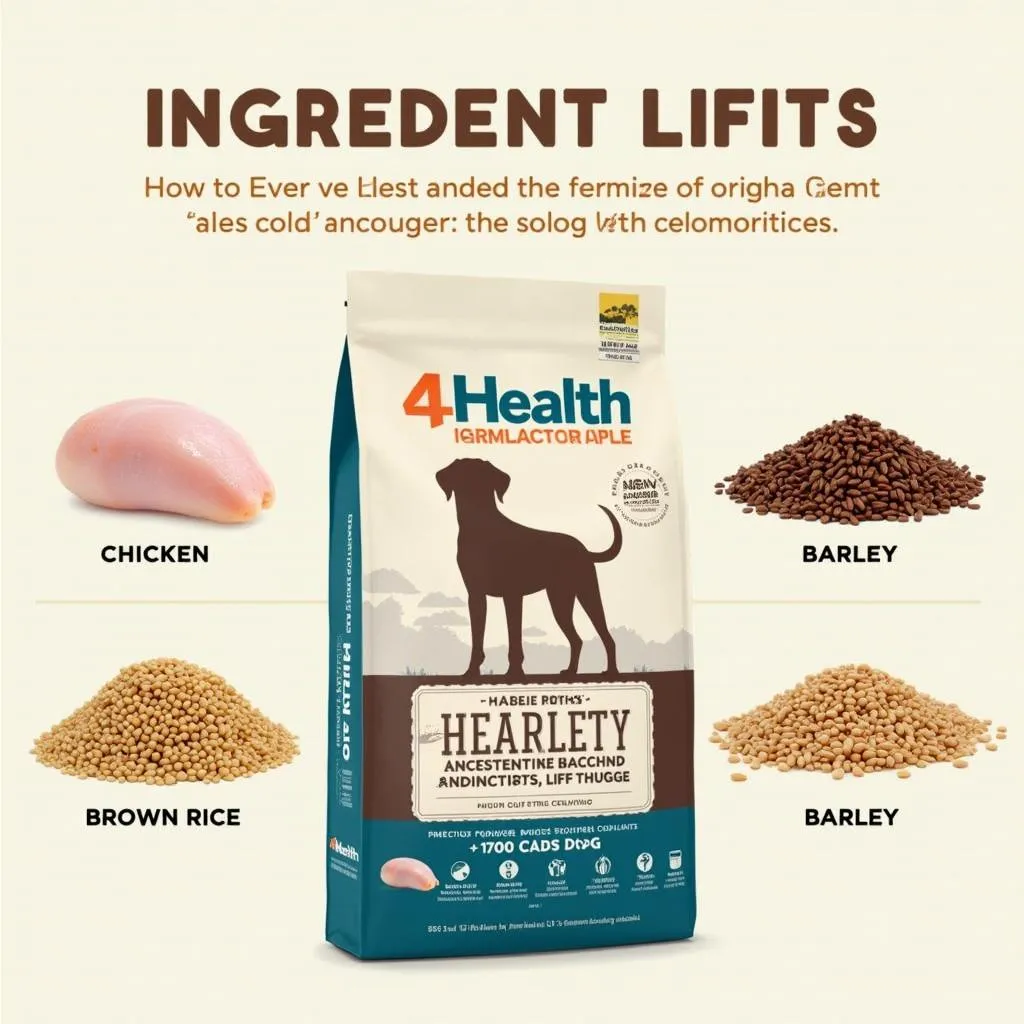 4Health Dog Food Ingredients: A Closer Look at the Natural Formulas