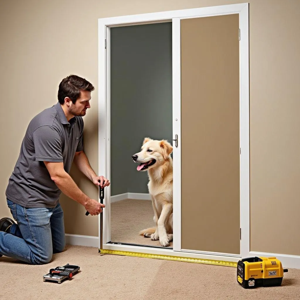 8-foot-dog-door-installation-for-large-dogs