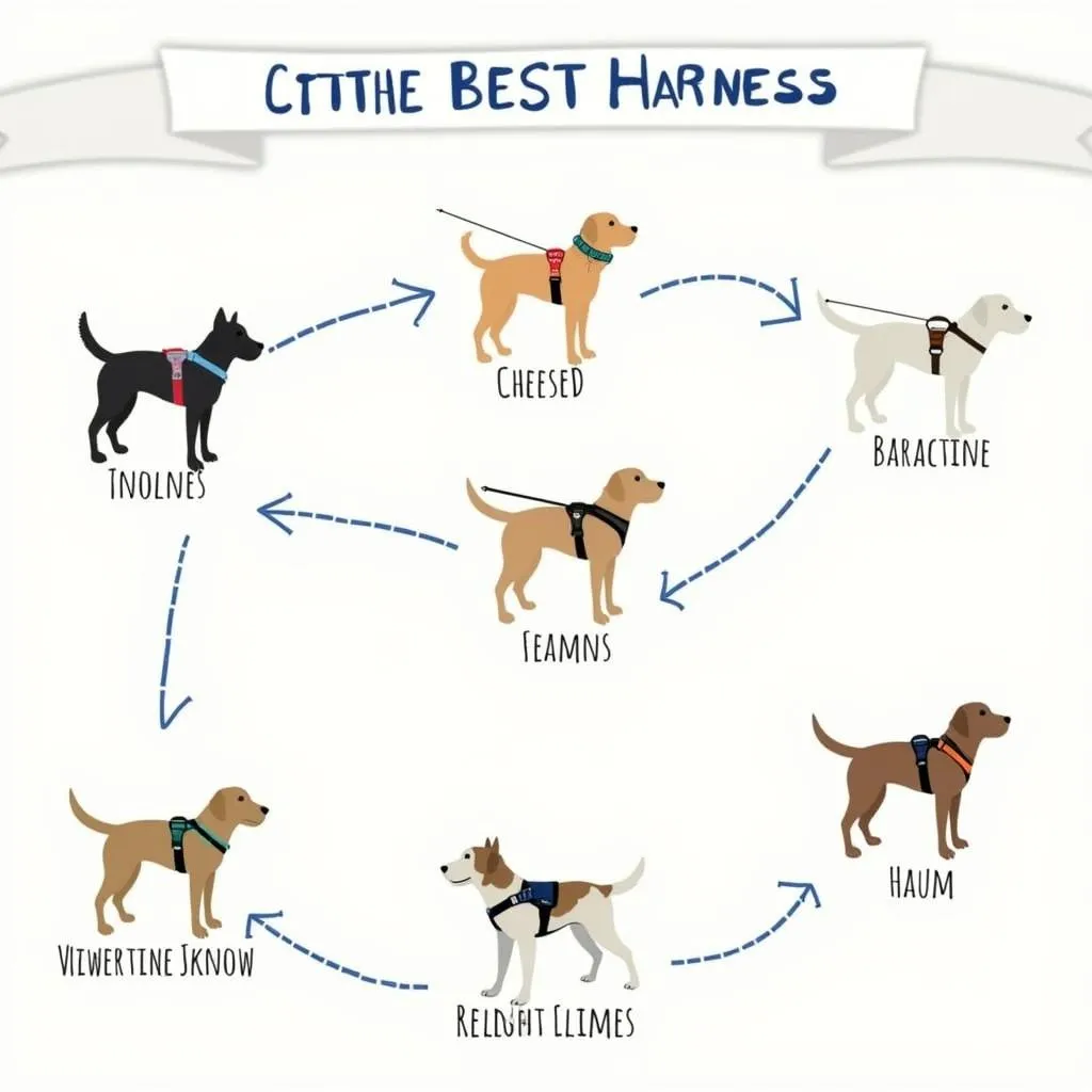 Different Types of Adventure Dog Harnesses