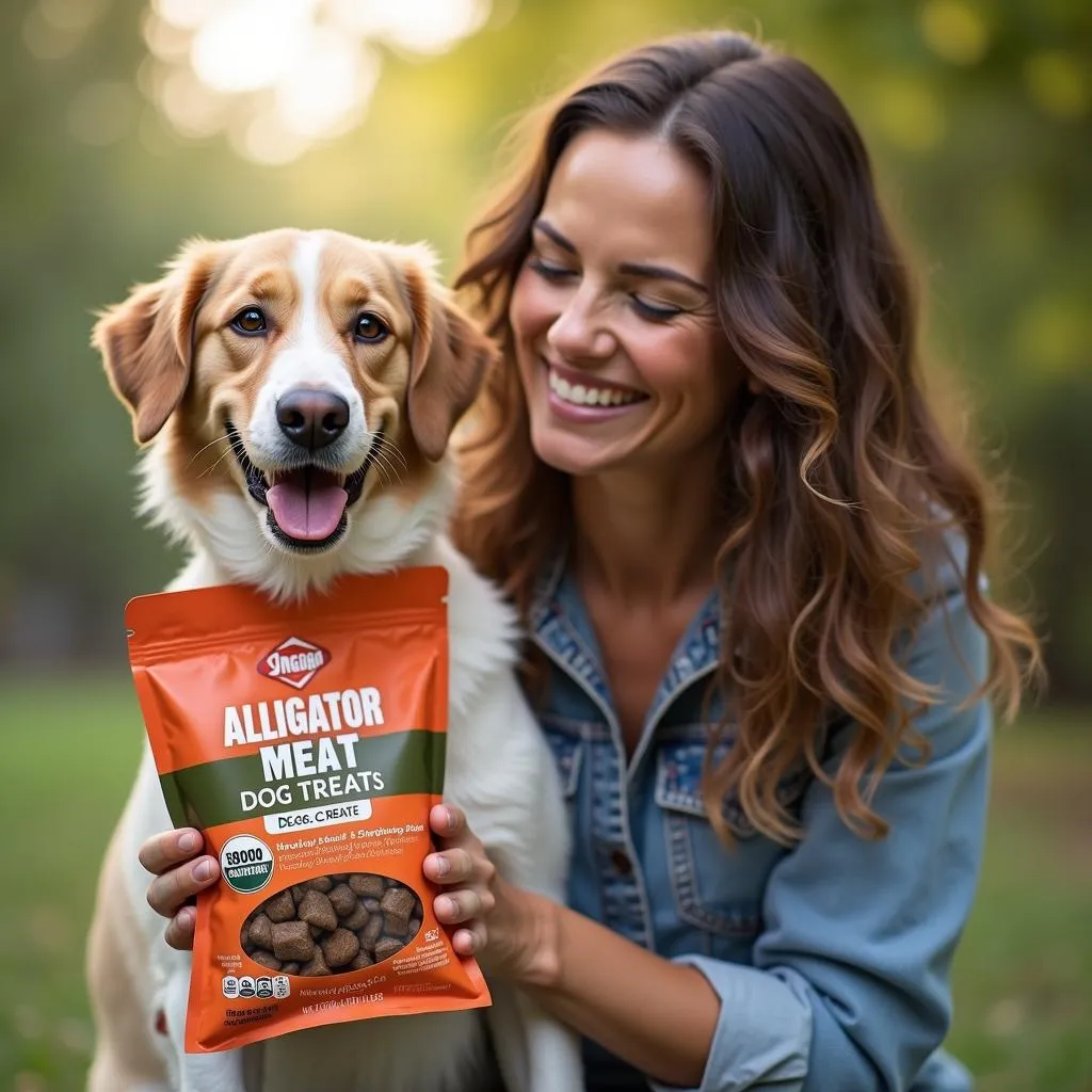 Alligator meat dog treats: A healthy option for dogs