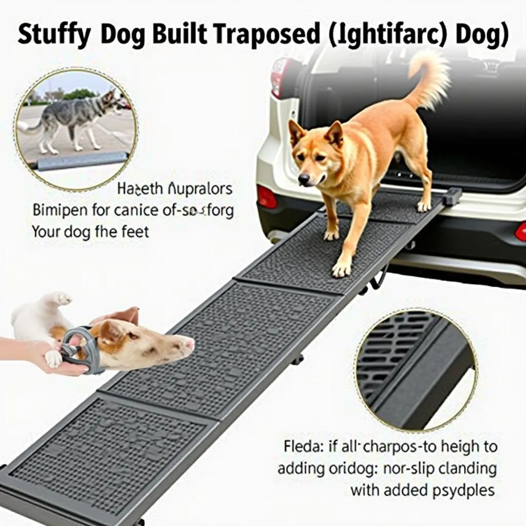 Aluminum Dog Ramp for Large Dogs