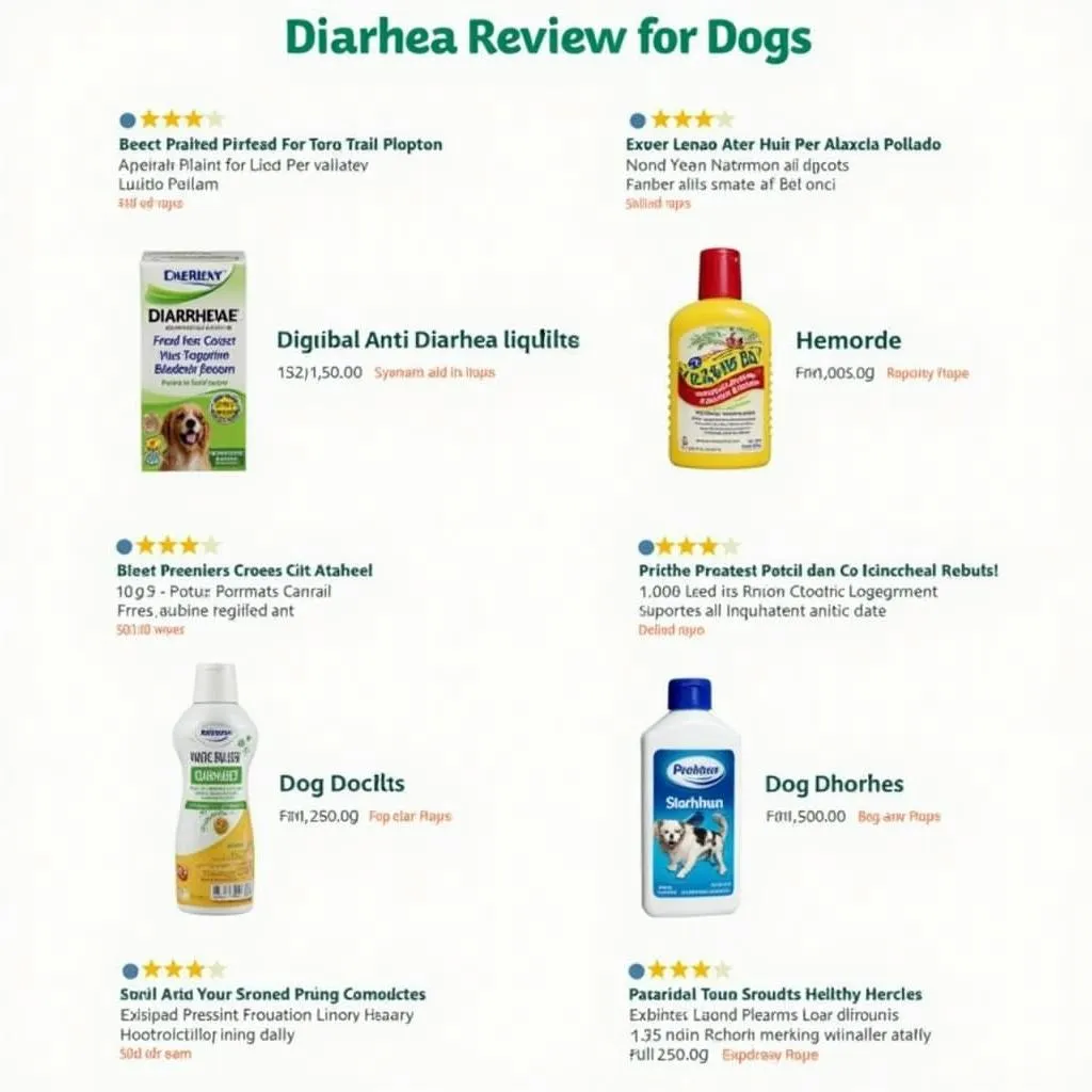 Anti-diarrhea liquid for dogs reviews and recommendations