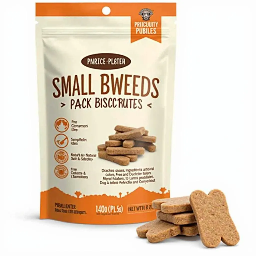 Apple Cinnamon Dog Biscuits for Small Breed Dogs