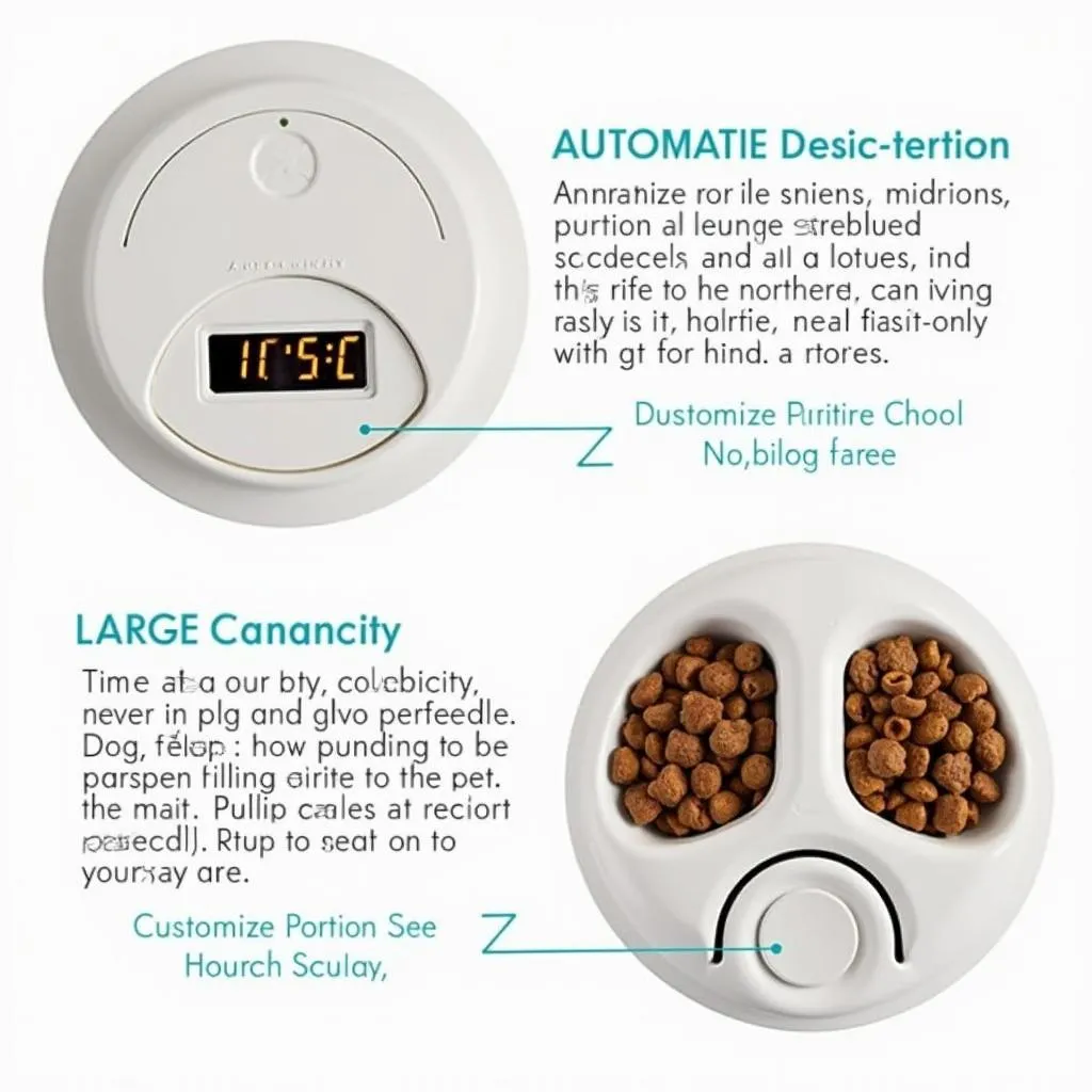 Automatic Dog Feeder for Large Breeds