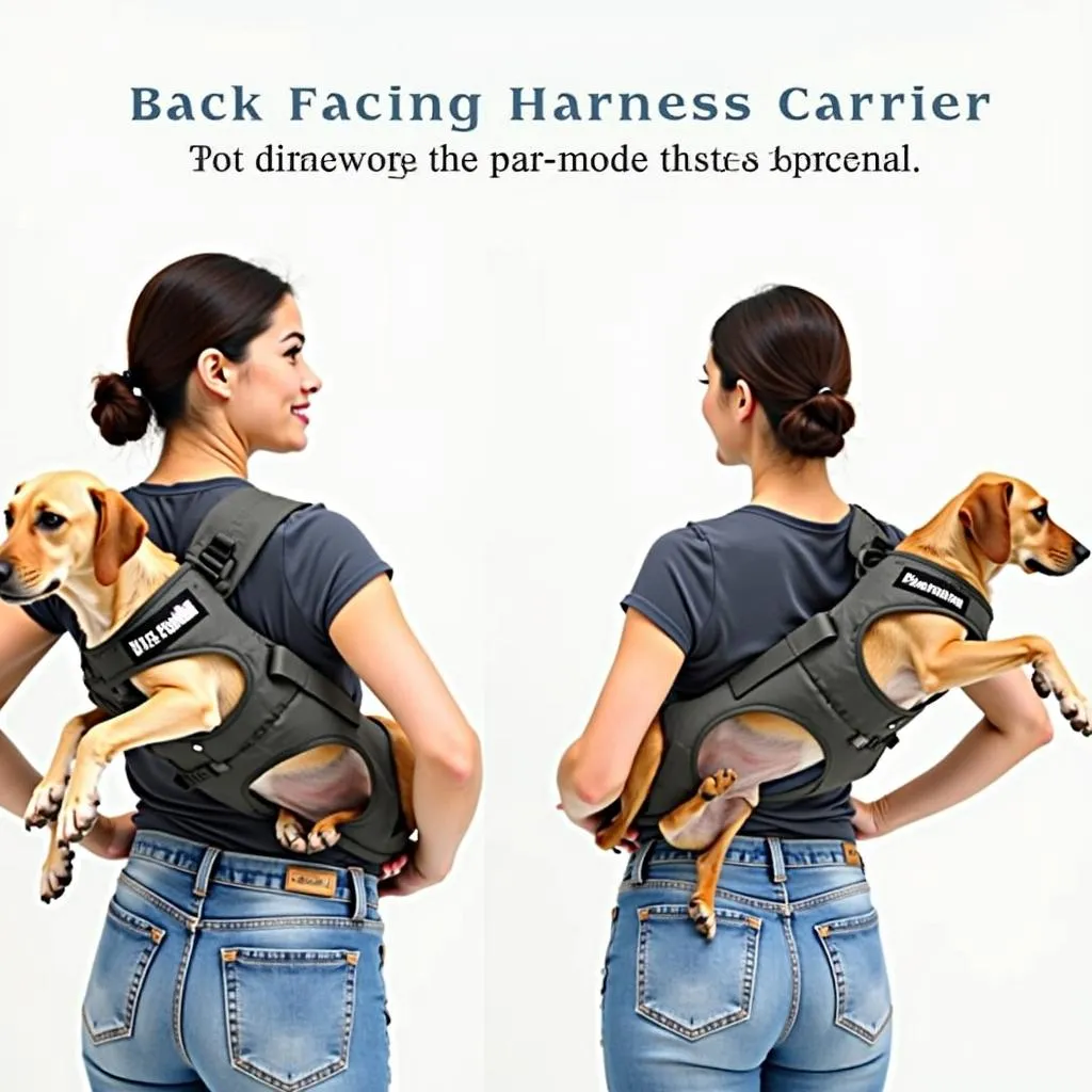 Back-Facing Harness Carrier