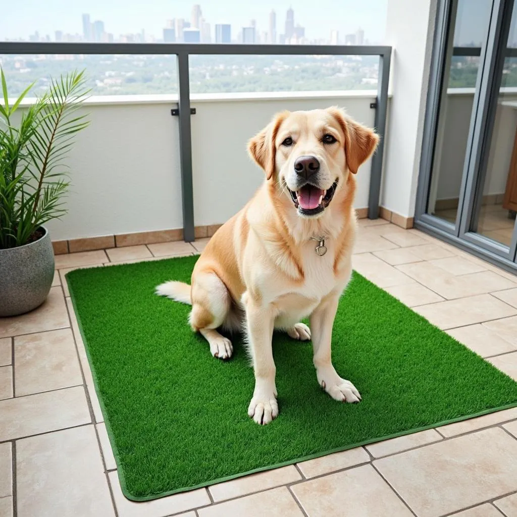 Balcony Potty for Large Dogs: A Spacious Option