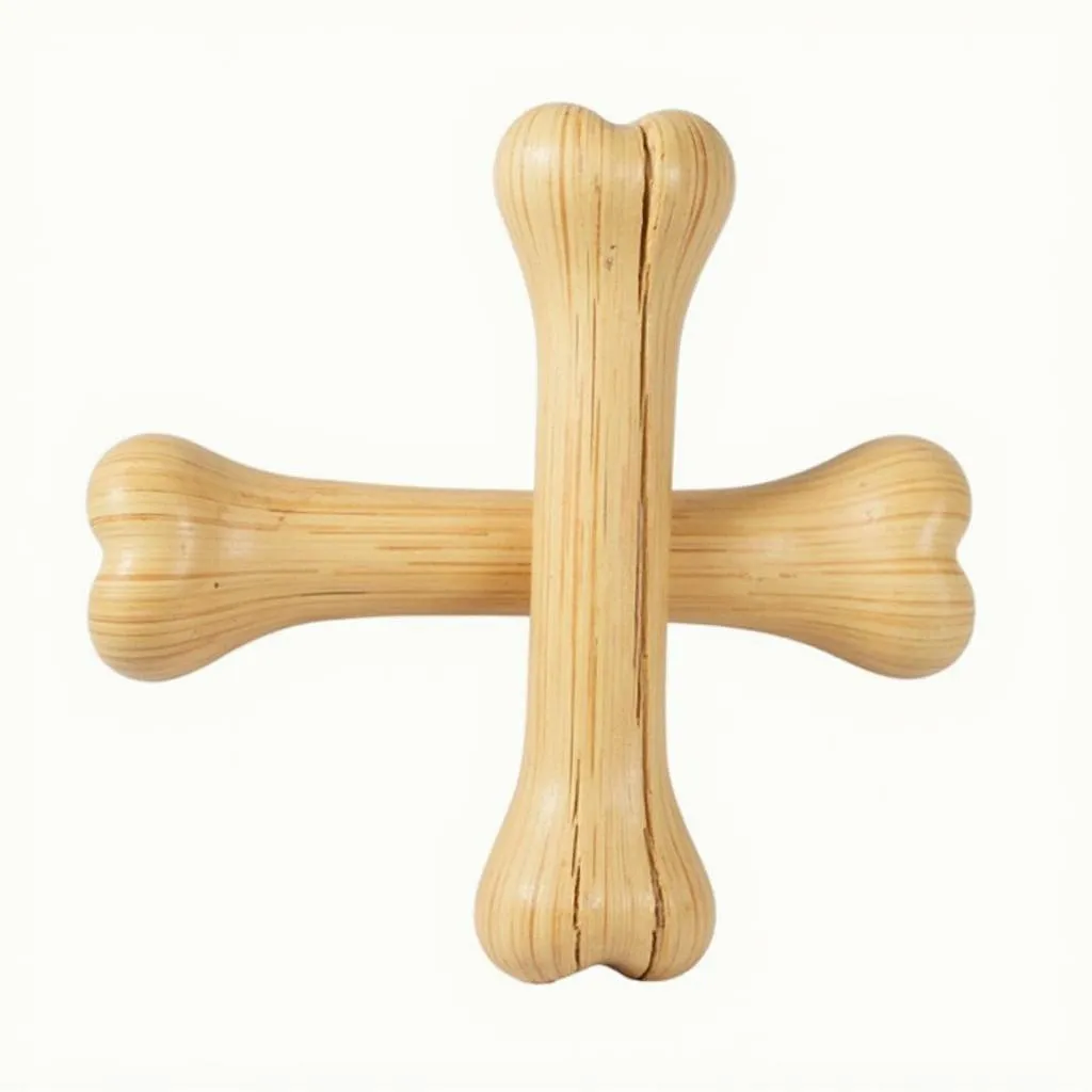 A Bambone Dog Bone chew toy for dogs