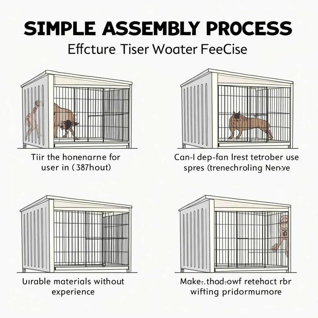 Easy Assembly and User-Friendly Design: Behlen Dog Kennel