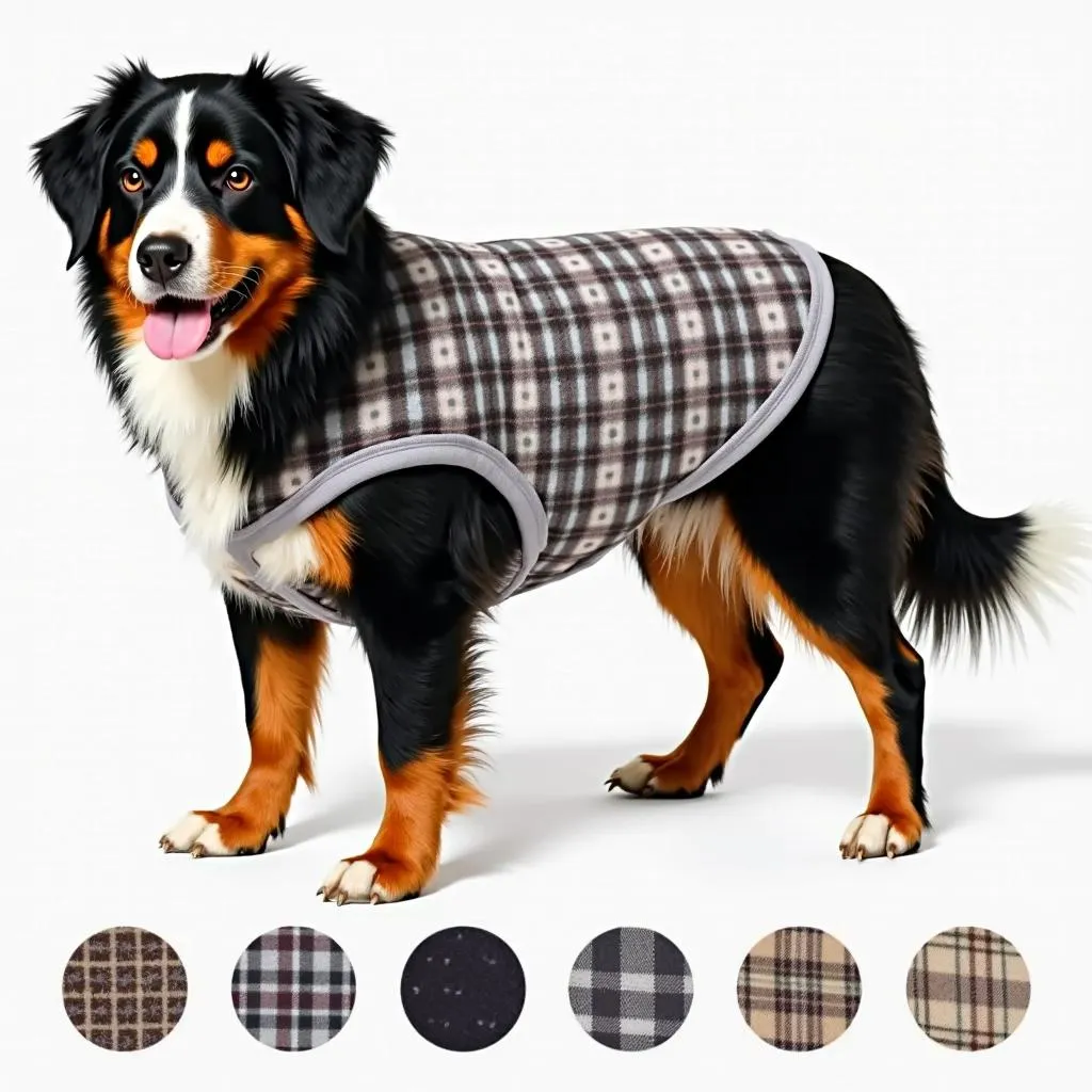 Warm Bernese Mountain Dog Sweater