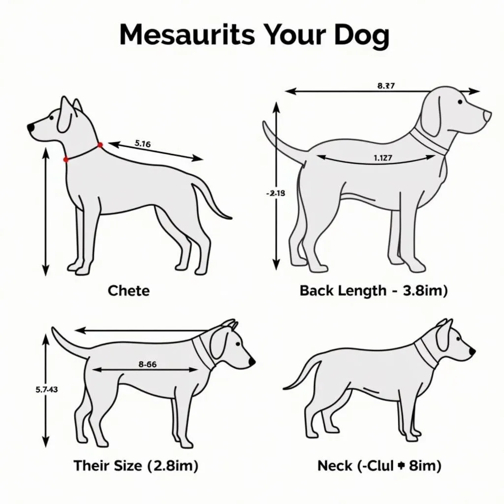 Measuring Your Big Dog for a Hoodie