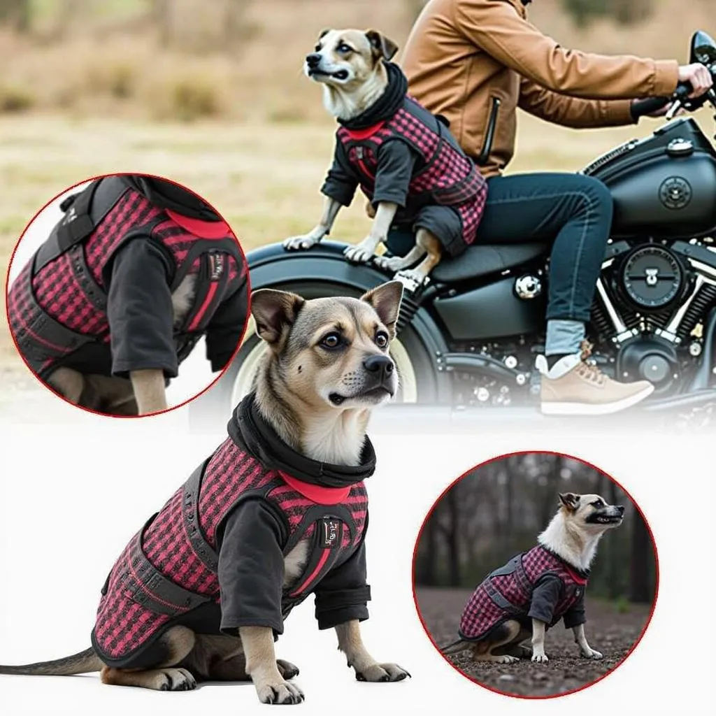 Protecting your dog from wind and weather with a biker dog jacket