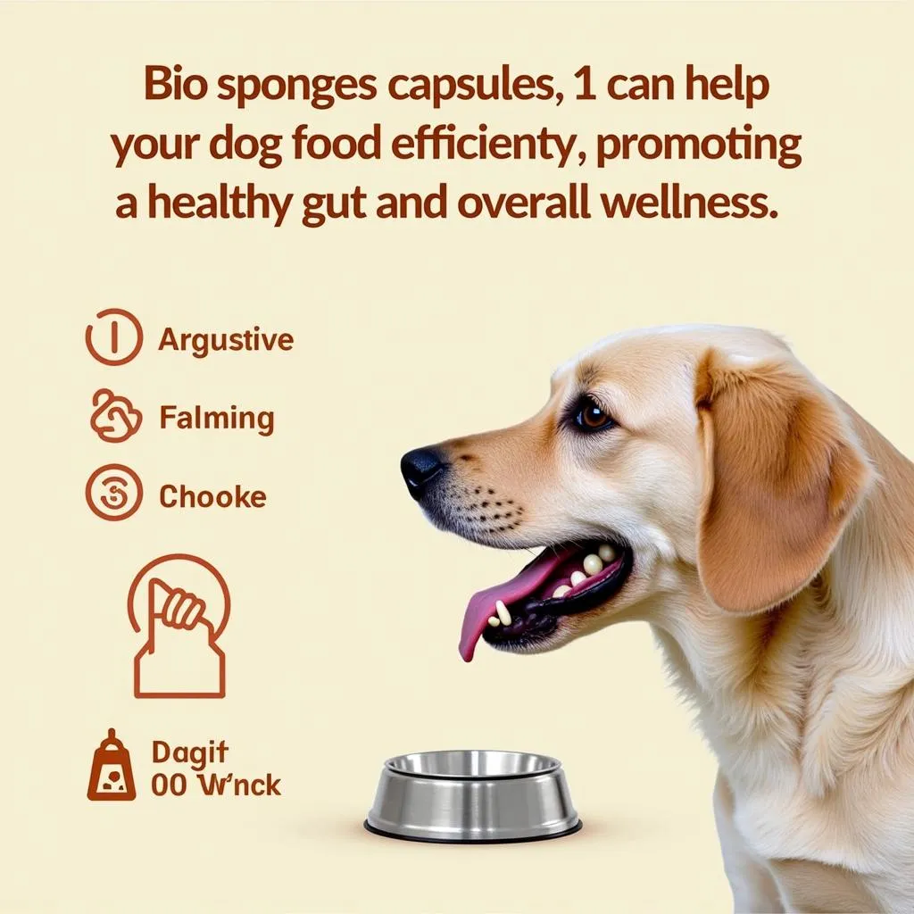 Bio Sponge Capsules for Healthy Dog Digestion