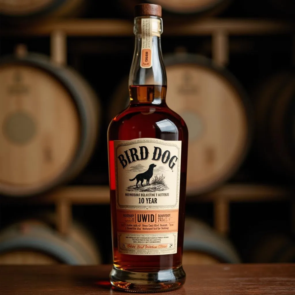 Bird Dog Bourbon 10 Year Bottle