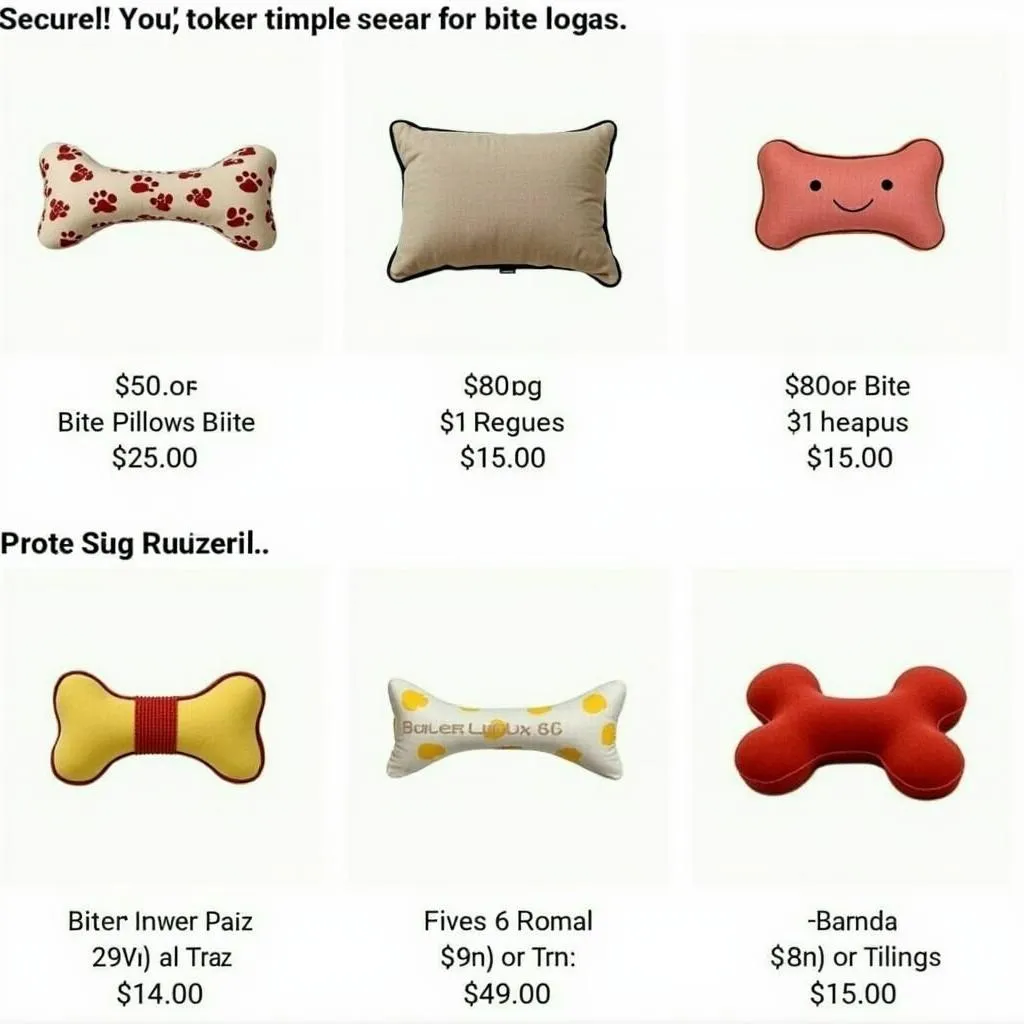 Bite Pillow Price for Dogs