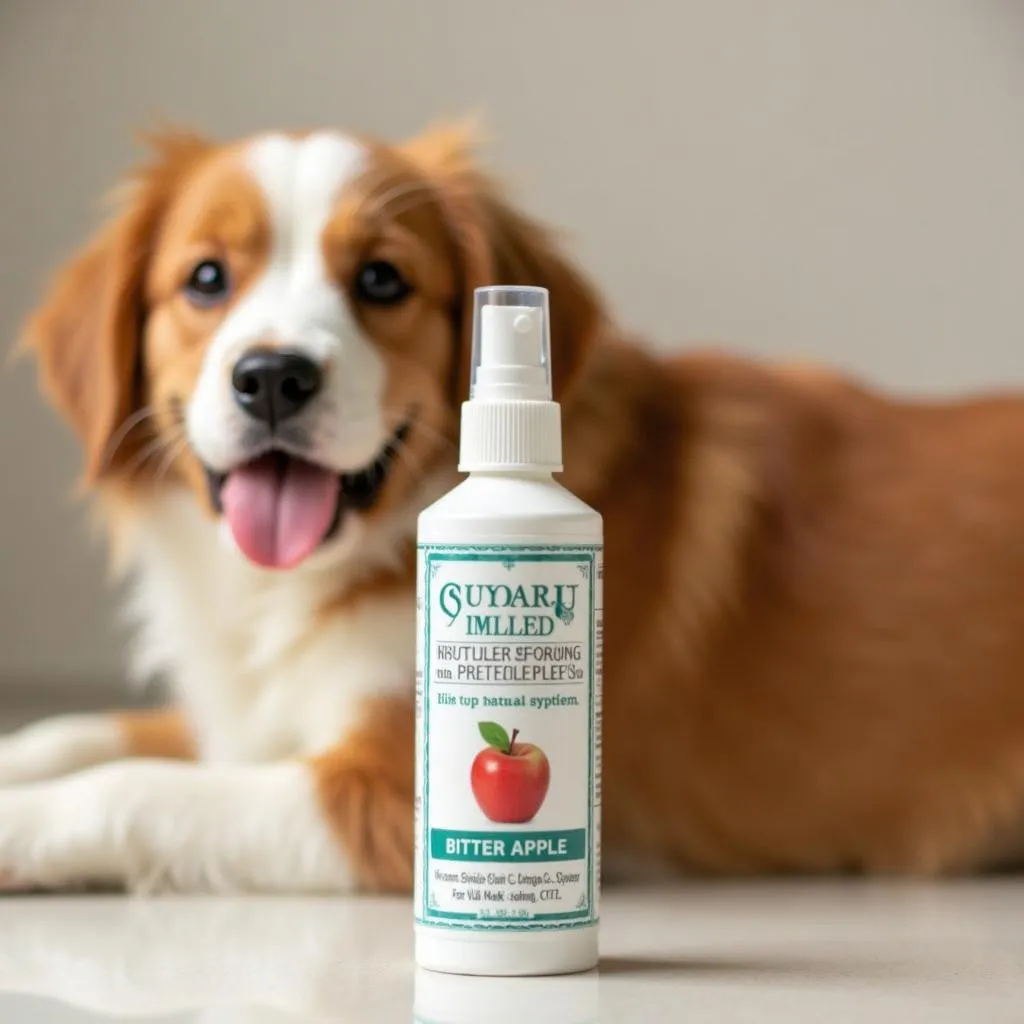 Bitter Apple Spray for Deterrent Dog Chewing