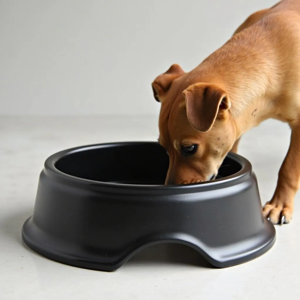 Black Dog Bowls: Ceramic