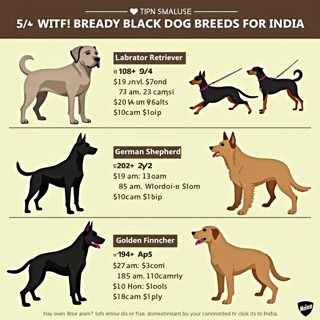 Black Dog Breeds in India