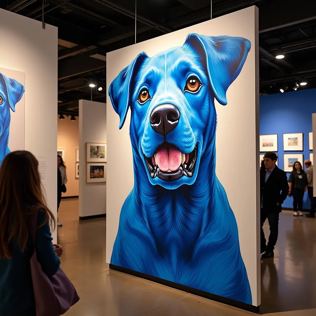 Blue Dog Exhibit at Acadiana Center for the Arts