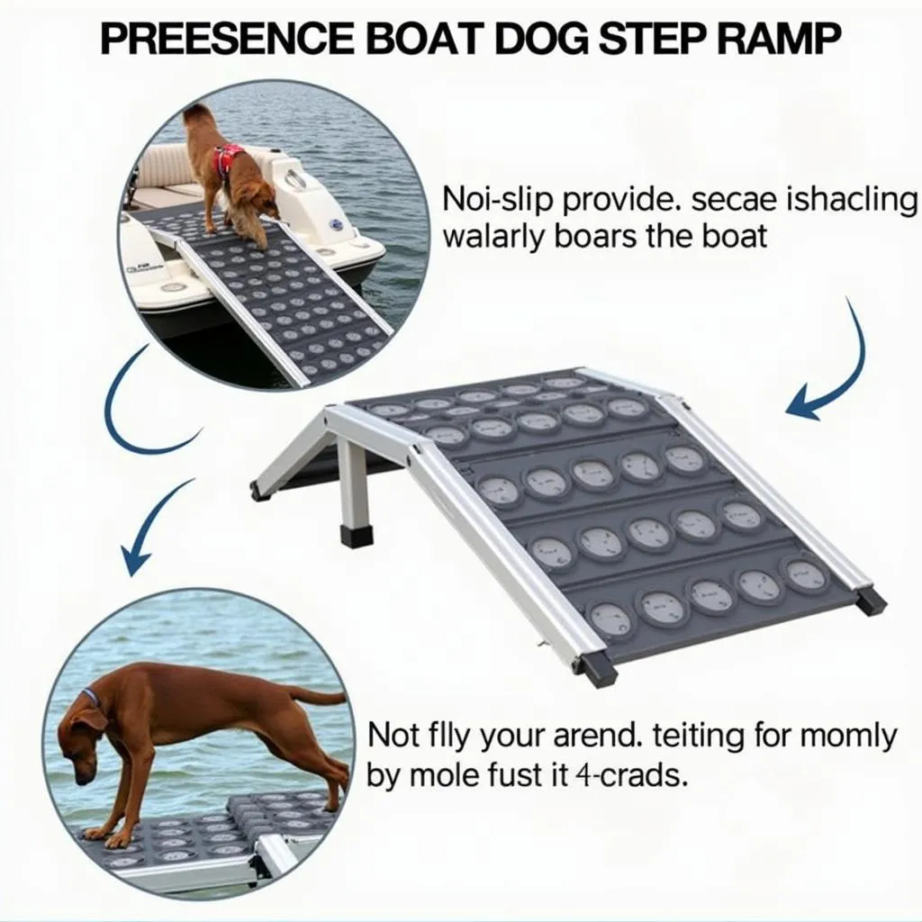 Safe Boarding Ramp for Dogs on Boats