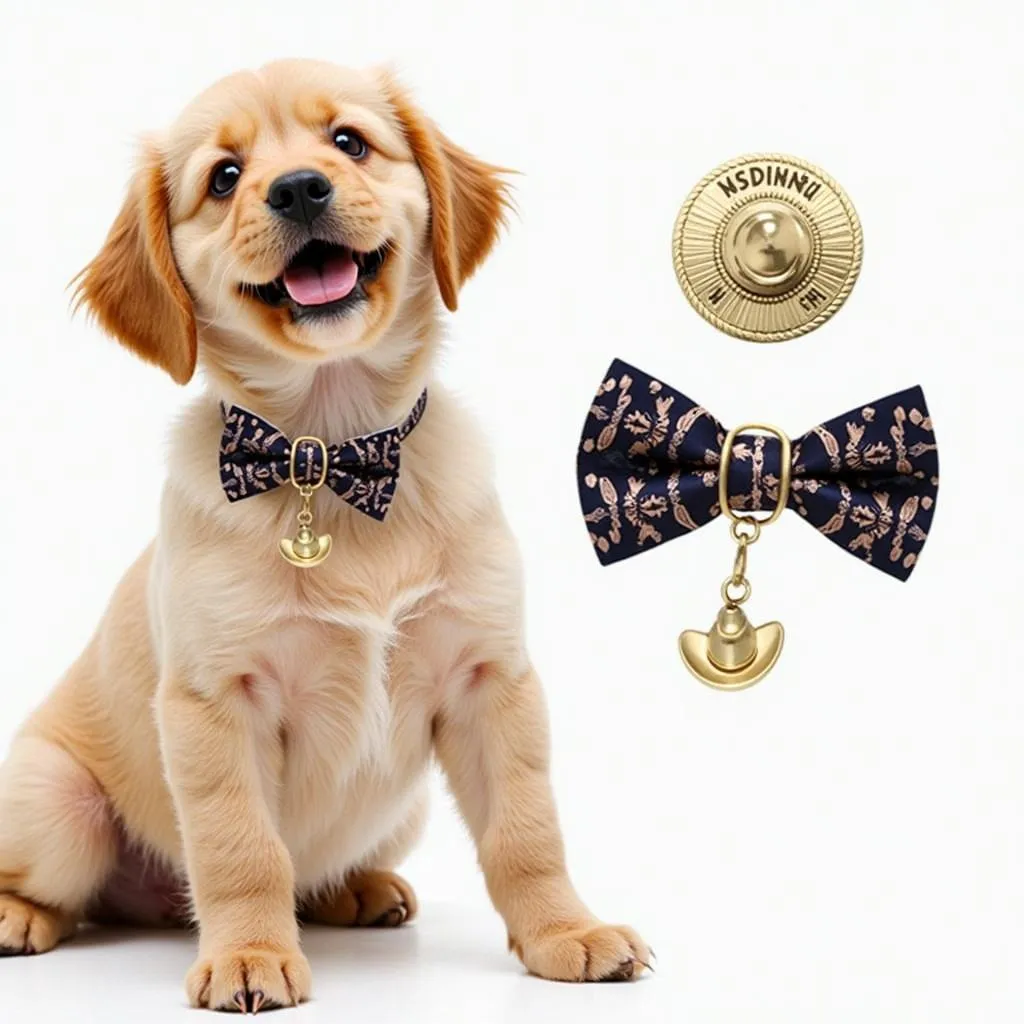 Bolo tie for dogs fashion accessory