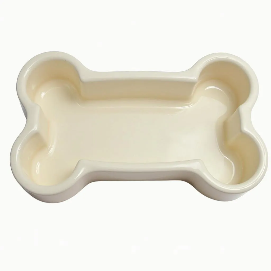 Bone-Shaped Dog Bowl: A Classic Choice