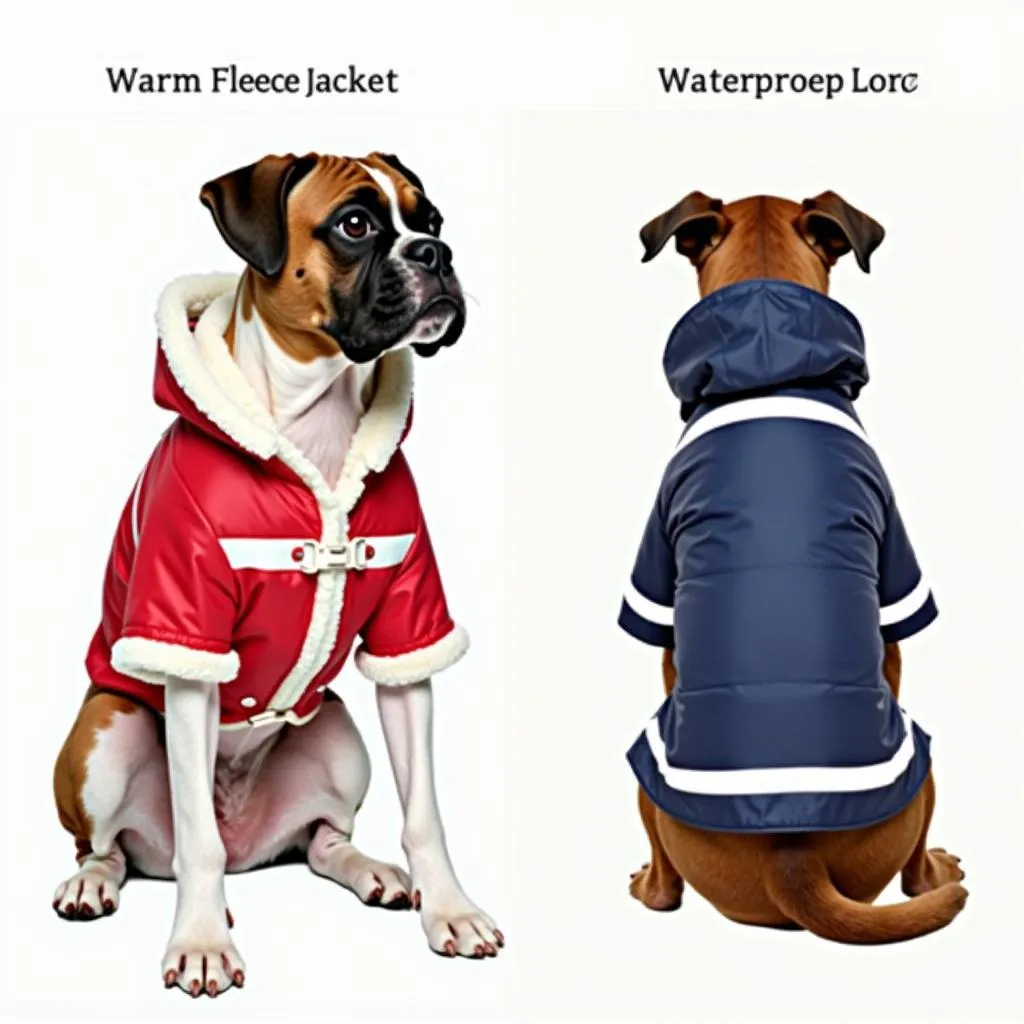 Boxer Dog Winter Outfit