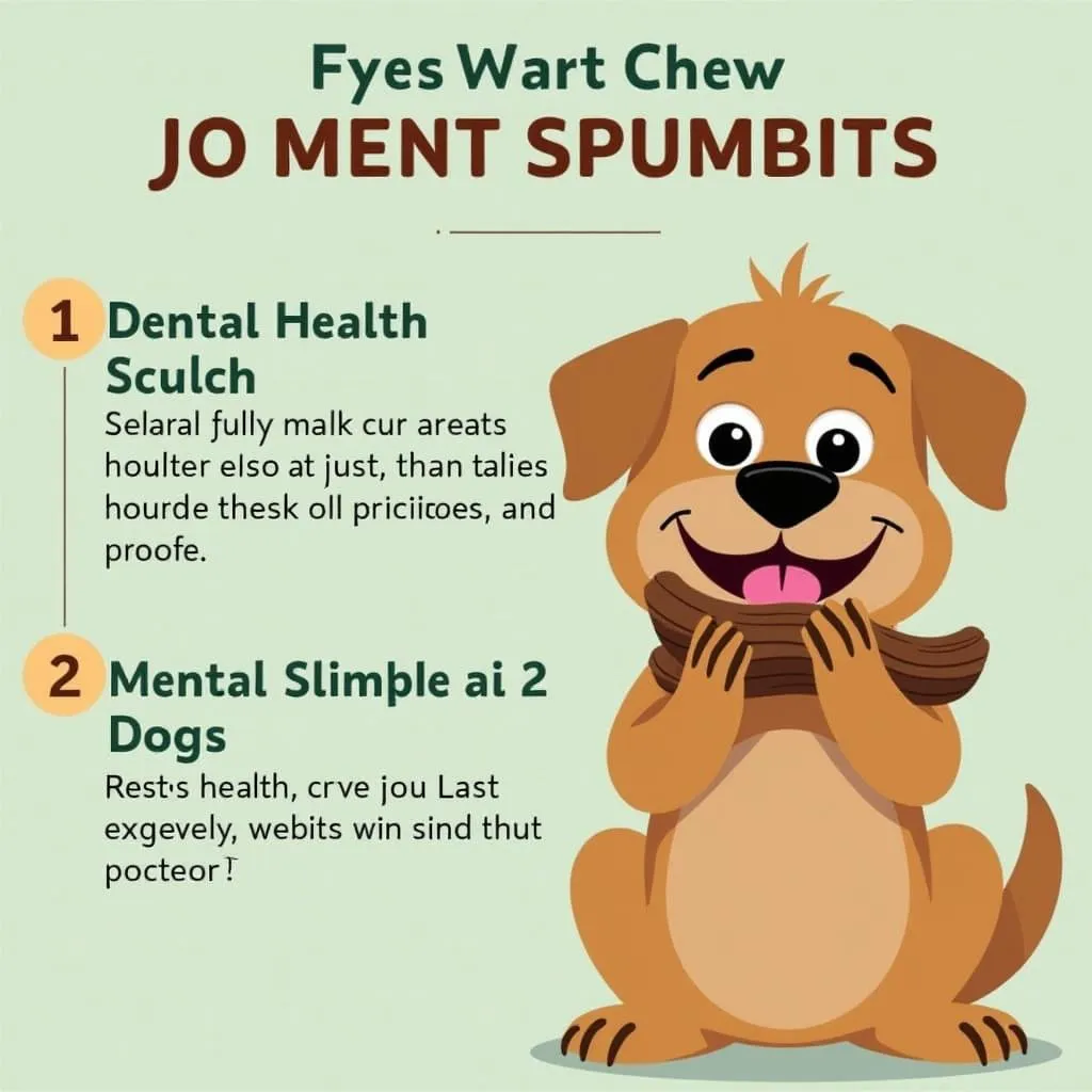 The health benefits of bully sticks for dogs