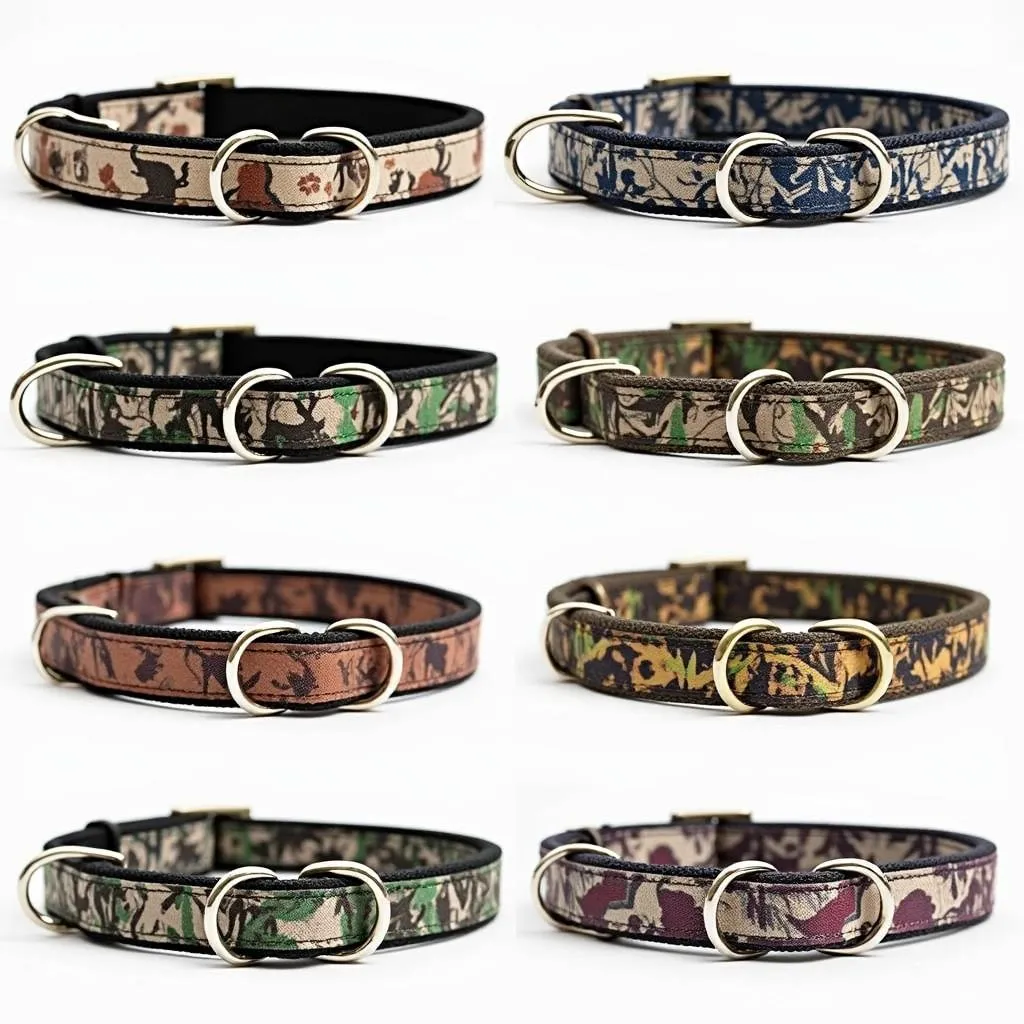 Personalized Camo Dog Collars with Custom Design