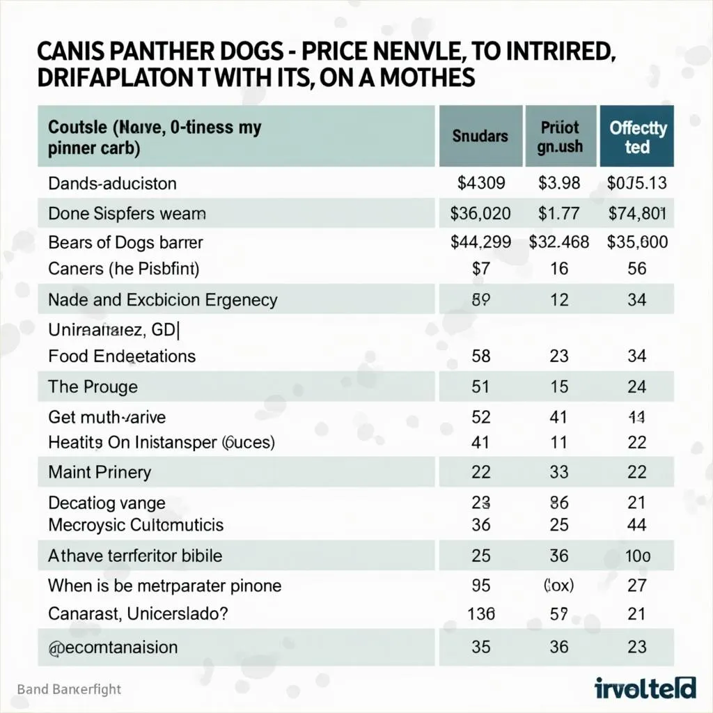 Canis Panther Dog For Sale Price