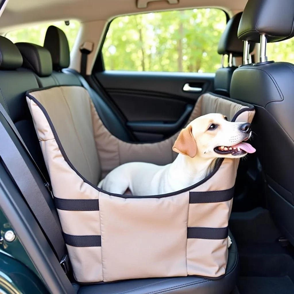 Dog Car Seat Bed for Safe and Comfortable Travel